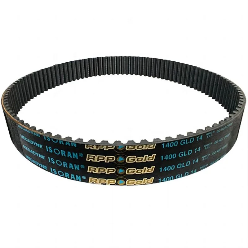 Megadyne isoran RPP gold rubber timing belt GLD rpp14m