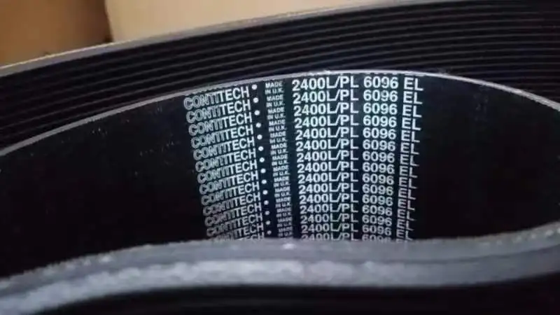 Poly-V belt (ribbed) ref  contitech  belt 10PL6096-ZHENDE