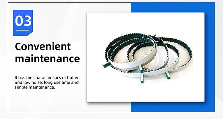 AT3 AT10 AT5 AT20 close TPU NFTcoated  mold industrial transmission synchronous PU double side teeth tooth timing belt supplier