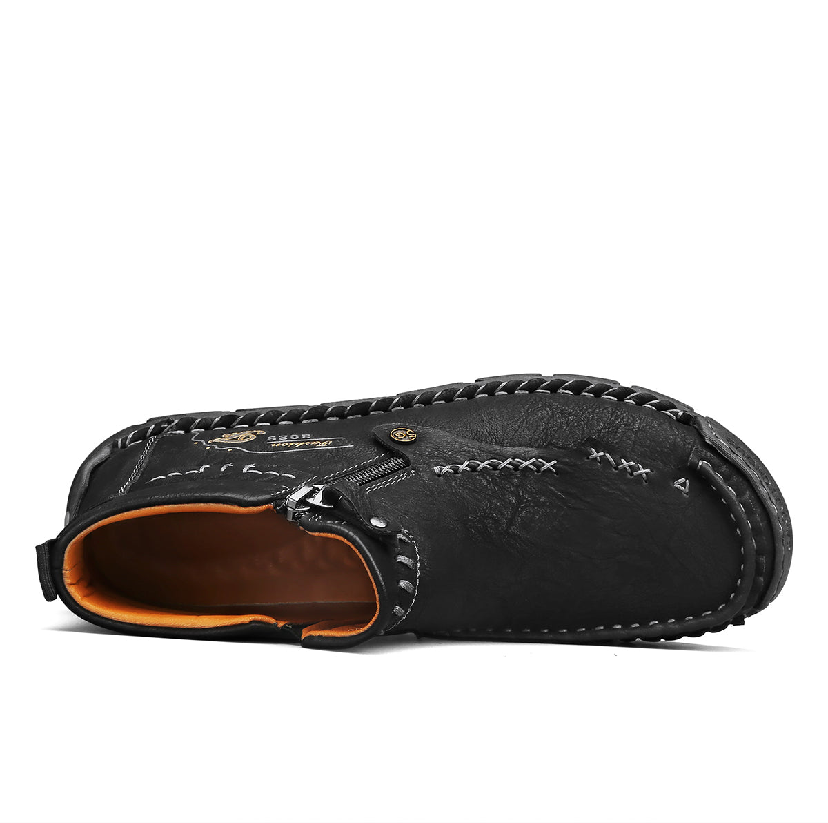 Men's Soft And Breathable Zipper Outdoor Tooling Boots V1