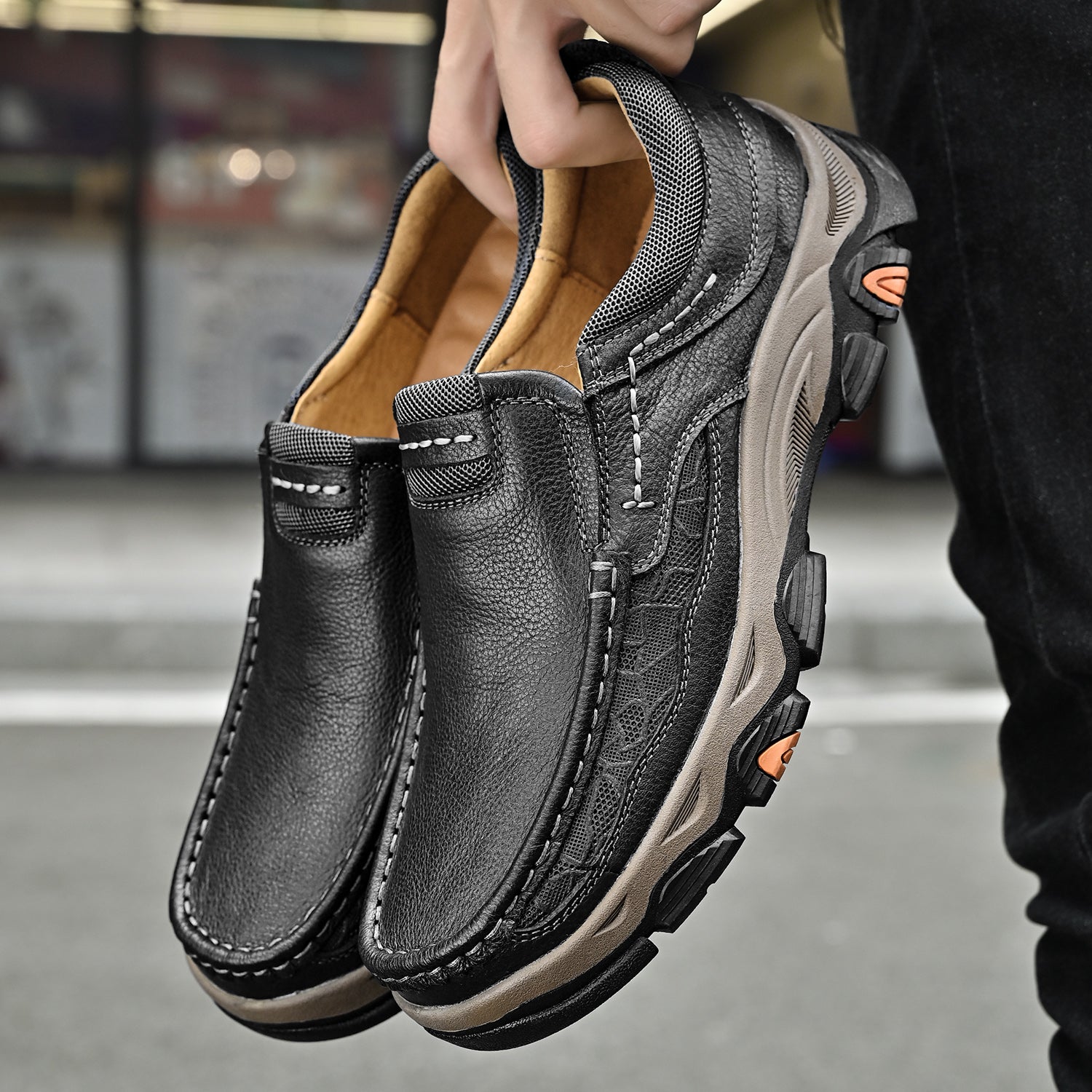 transition with orthopedic and extremely comfortable sole