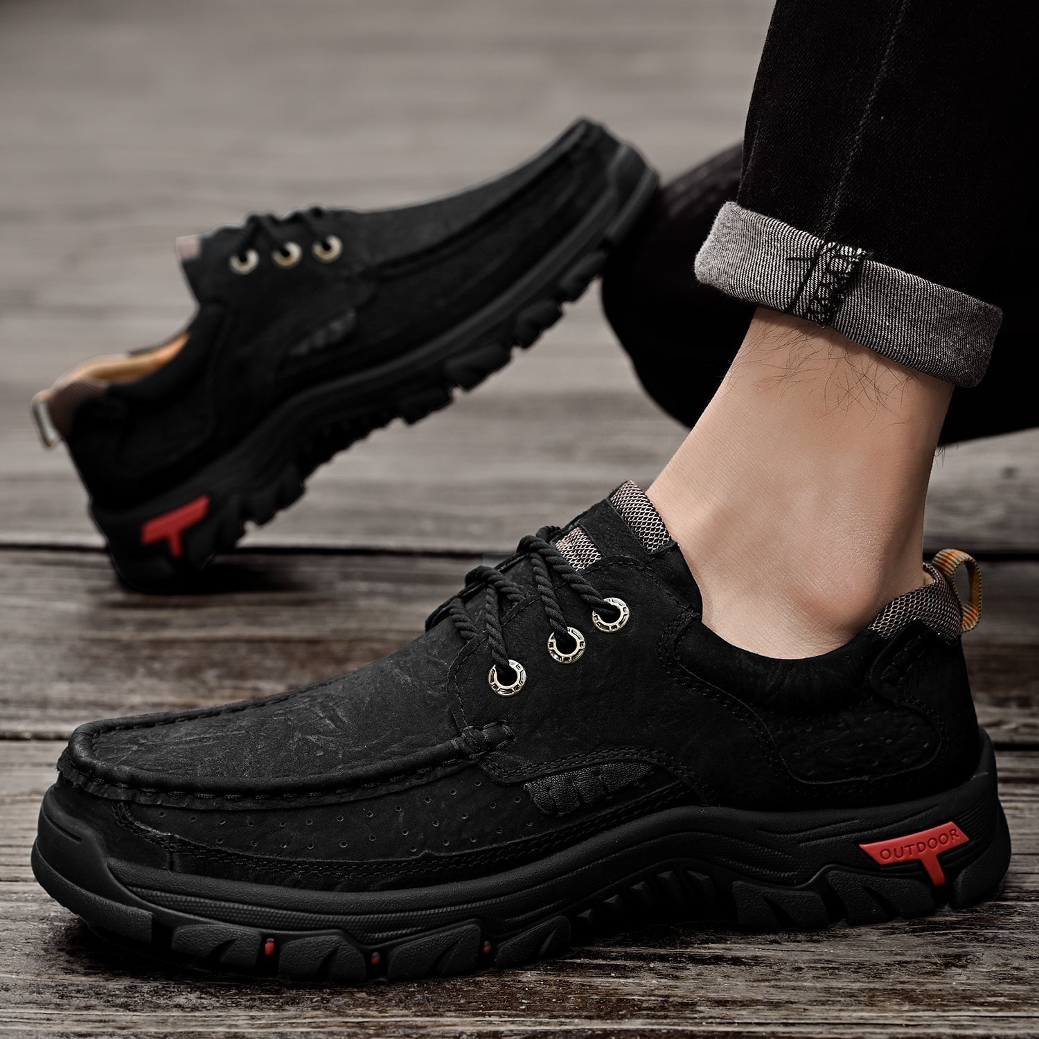 With Laces - Transition boots with orthopedic and extremely comfortable sole