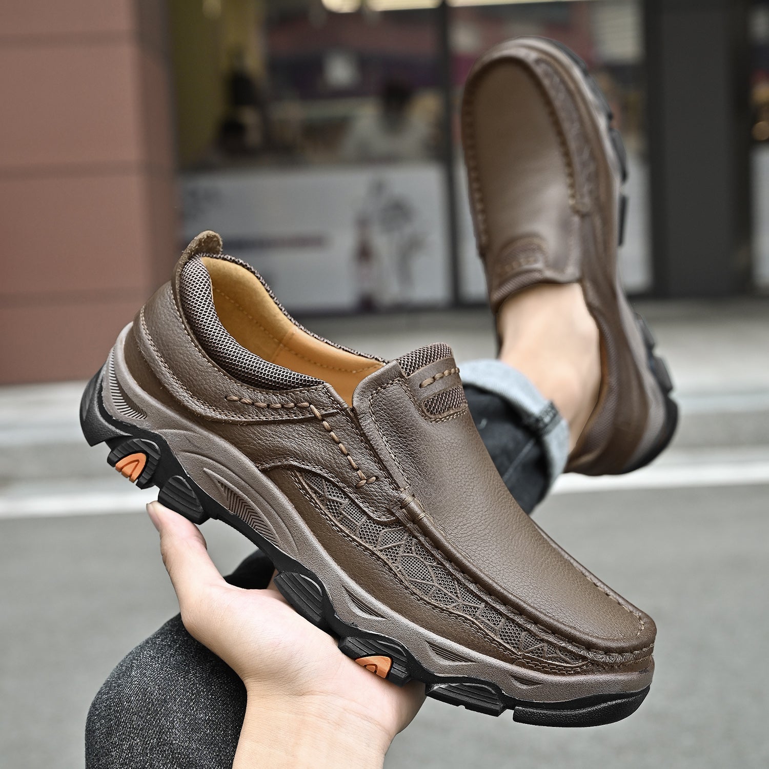 transition with orthopedic and extremely comfortable sole