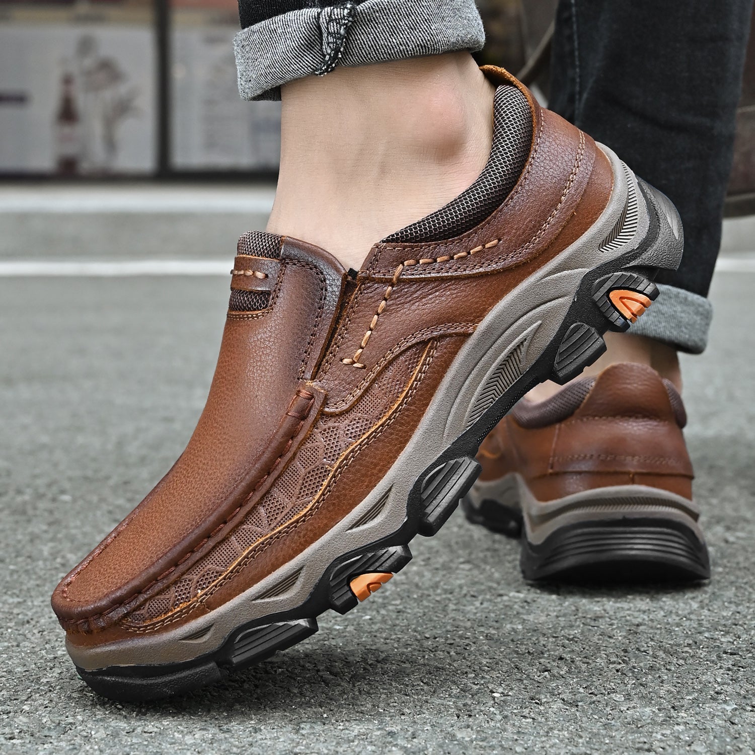 transition with orthopedic and extremely comfortable sole