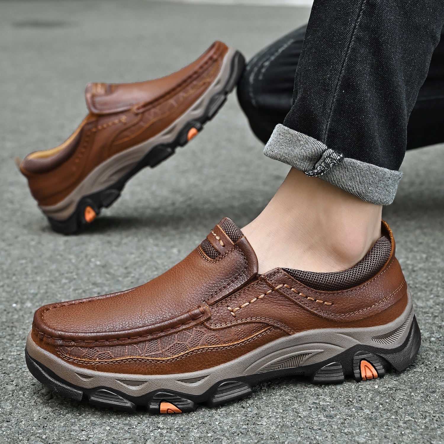 transition with orthopedic and extremely comfortable sole