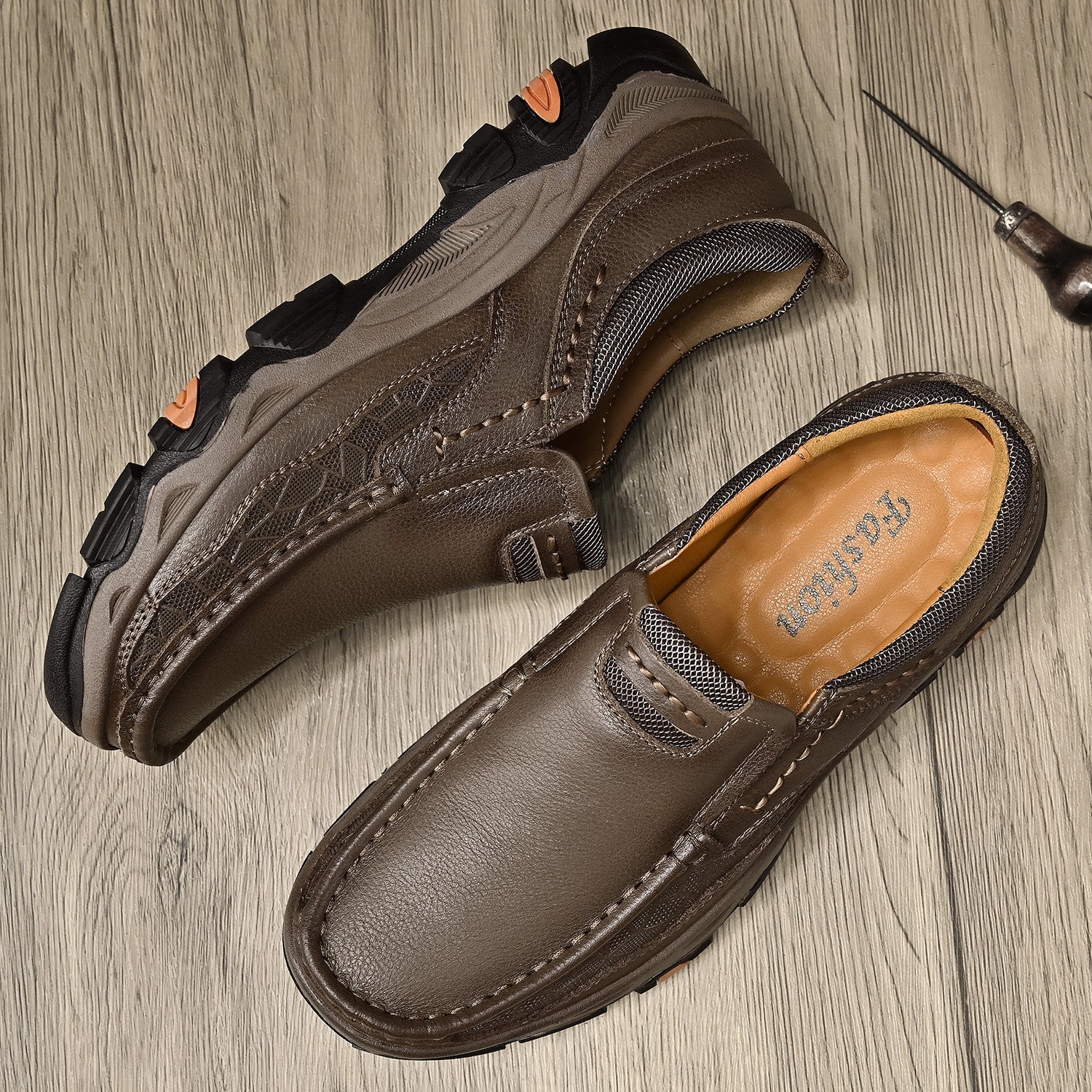 transition with orthopedic and extremely comfortable sole