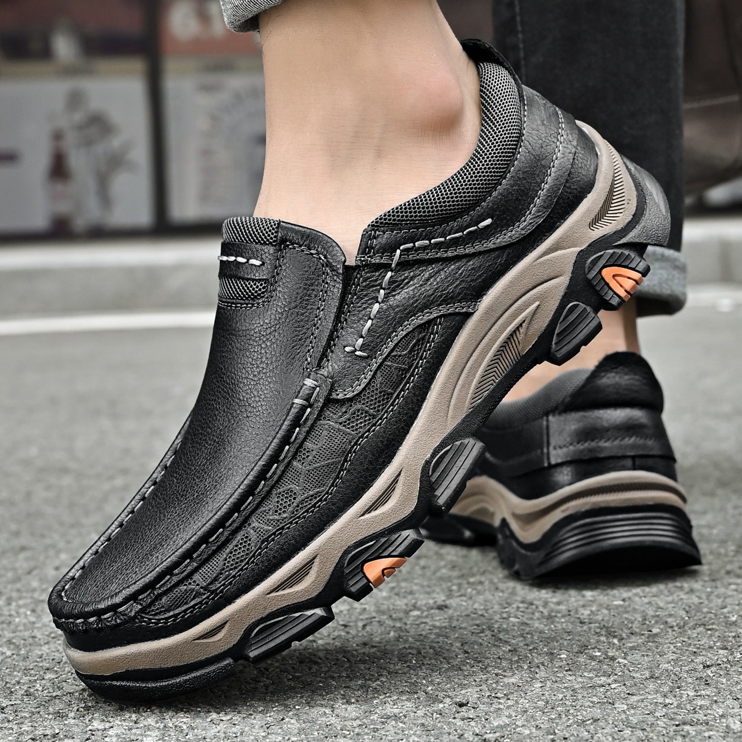 transition with orthopedic and extremely comfortable sole