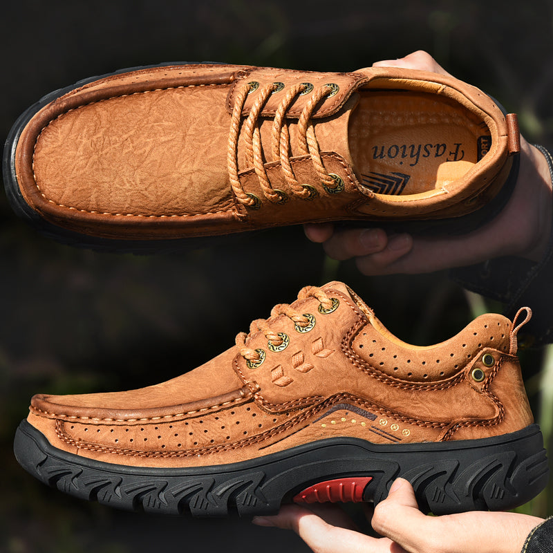 Transition Leather boots with extremely comfortable sole