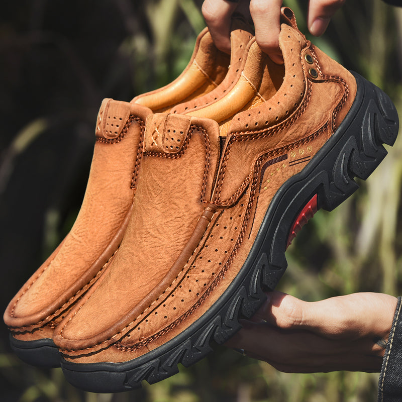 Transition Leather boots with extremely comfortable sole