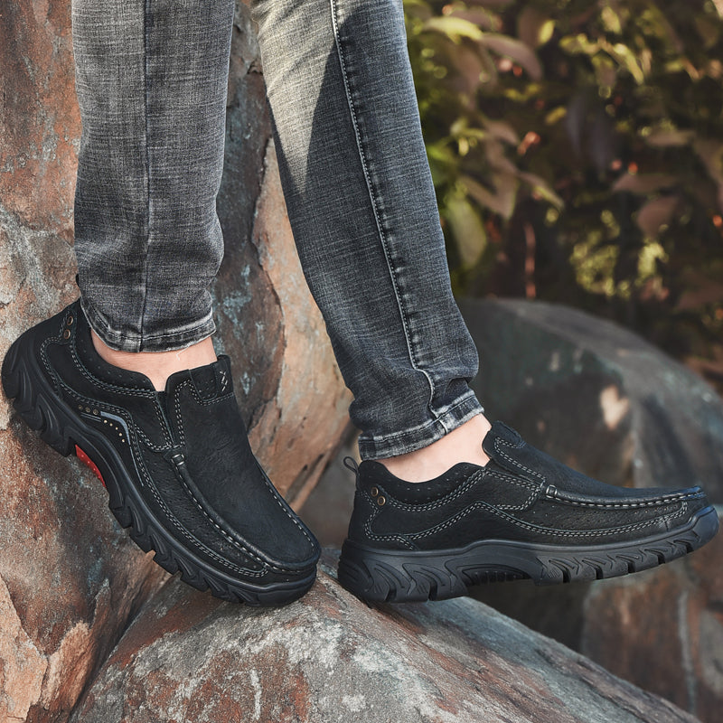 Transition Leather boots with extremely comfortable sole