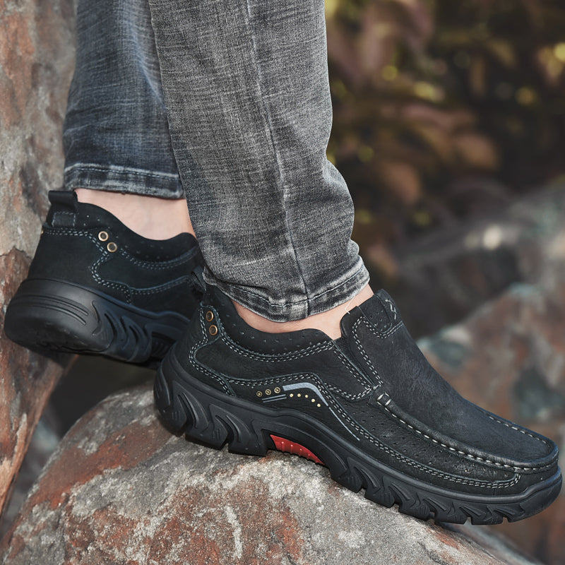 Transition Leather boots with extremely comfortable sole