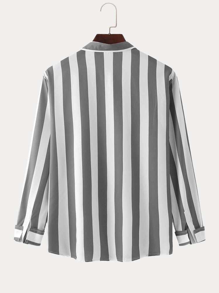 Premium Stretchy Stripe Shirt