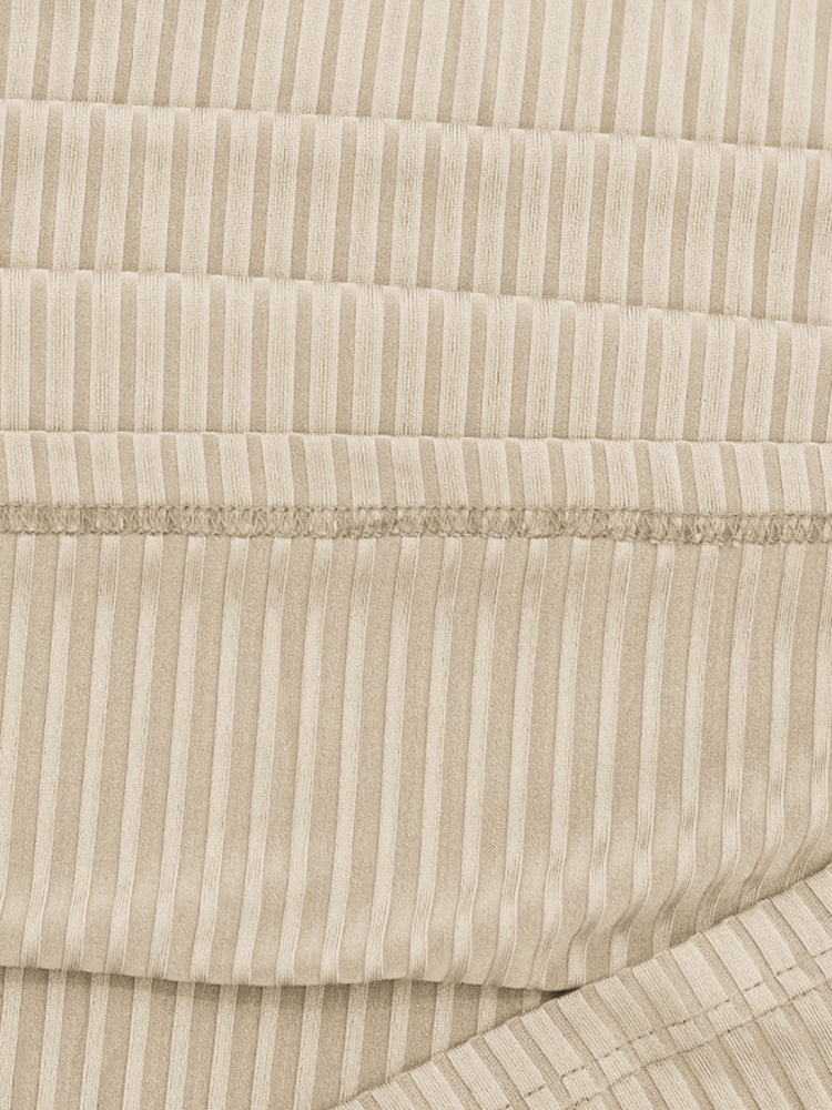 Stretchy Pit-striped Polo Shirt