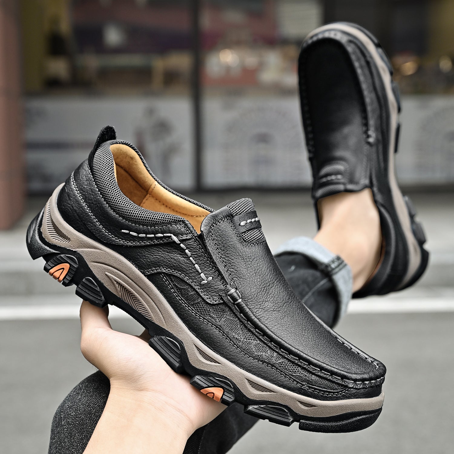 transition with orthopedic and extremely comfortable sole