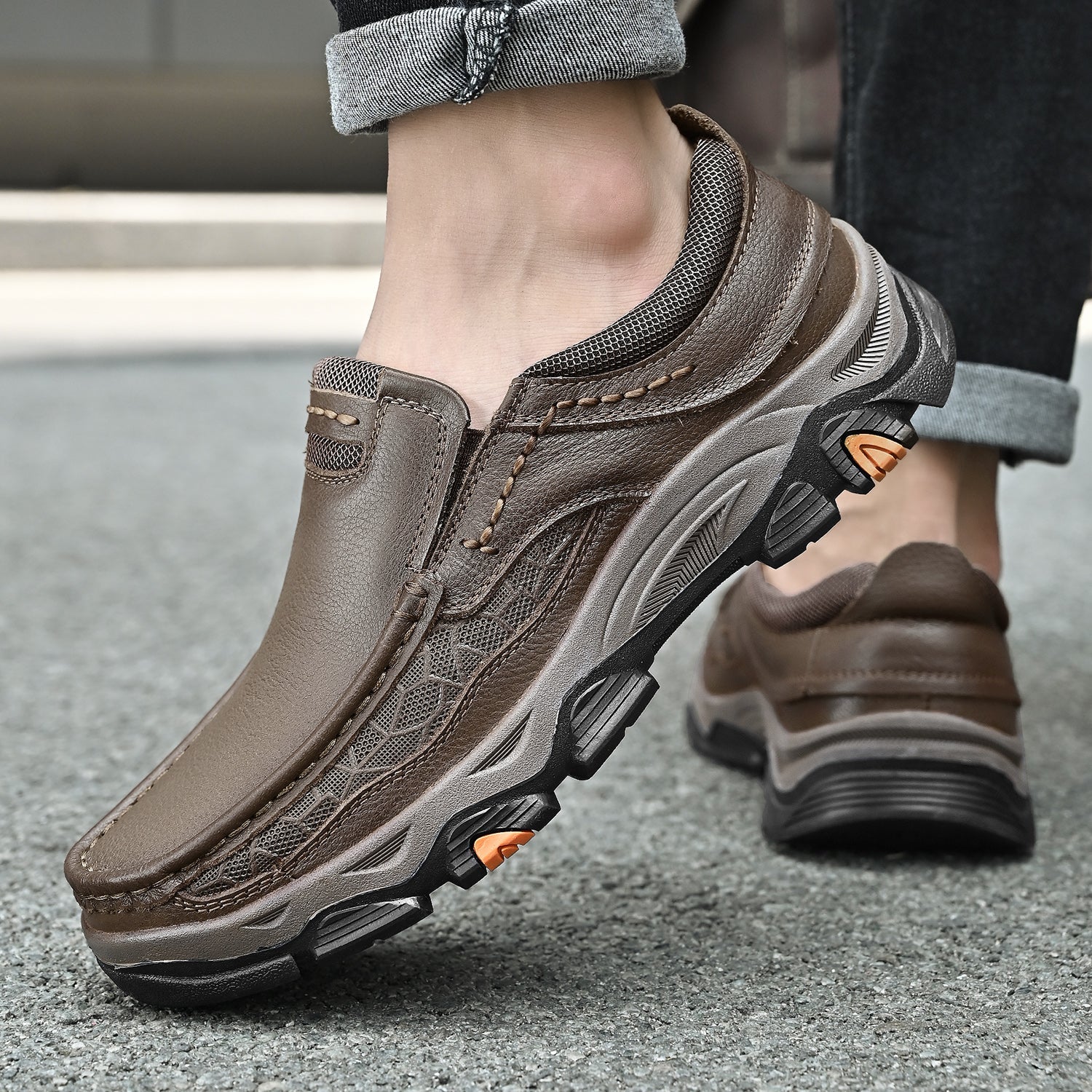 transition with orthopedic and extremely comfortable sole