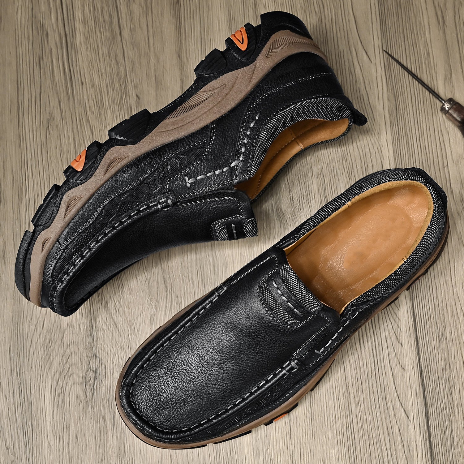 transition with orthopedic and extremely comfortable sole