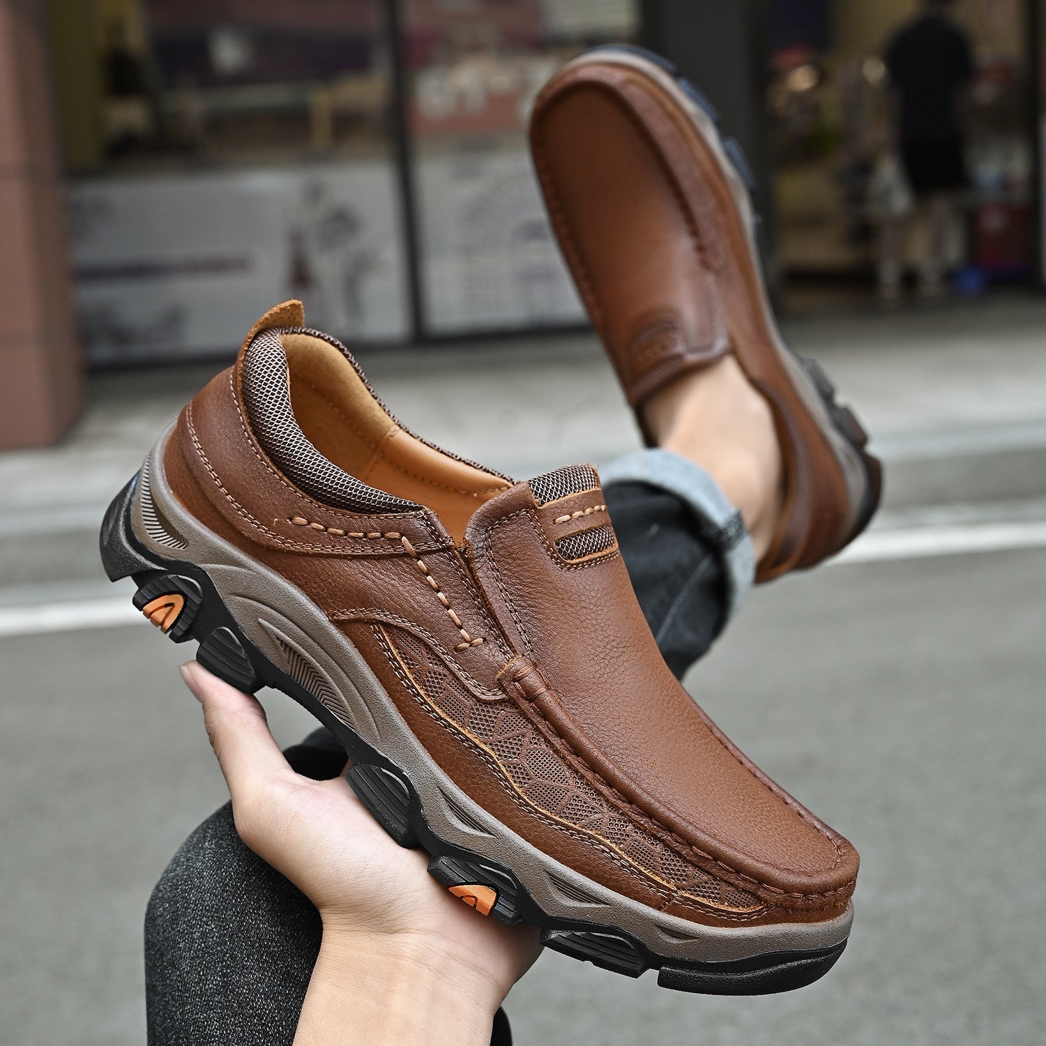 transition with orthopedic and extremely comfortable sole