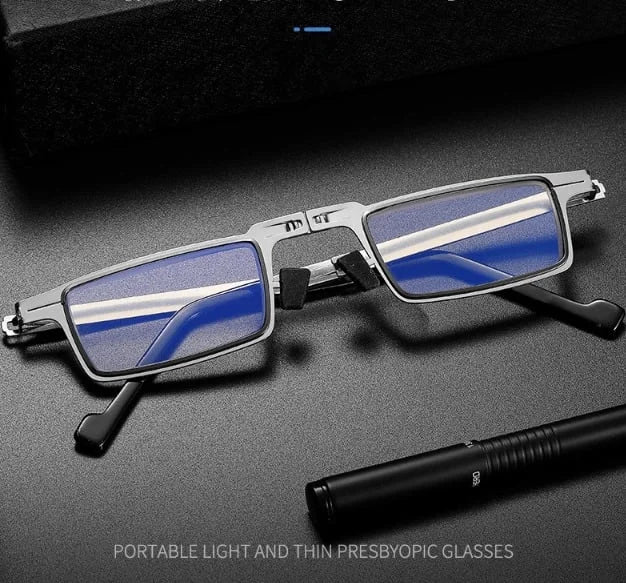 🔥[Plaćanje pouzećem] Ultra lagani materijal sklopive naočale za čitanje bez vijaka🔥🔥
