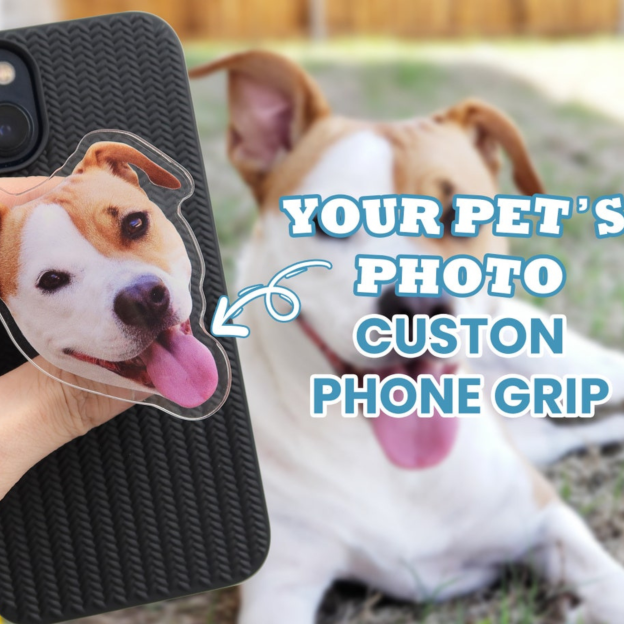 Personalized Cute Profile Photo Phone Grip | OFStand04