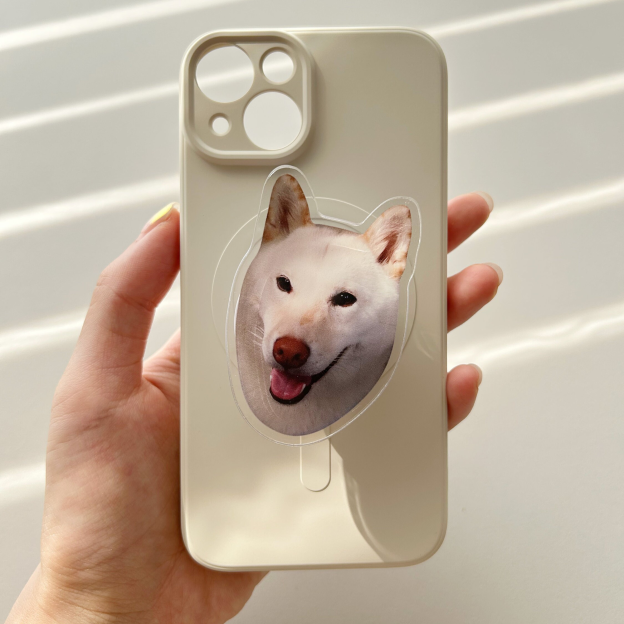 Personalized Cute Profile Photo Phone Grip | OFStand04