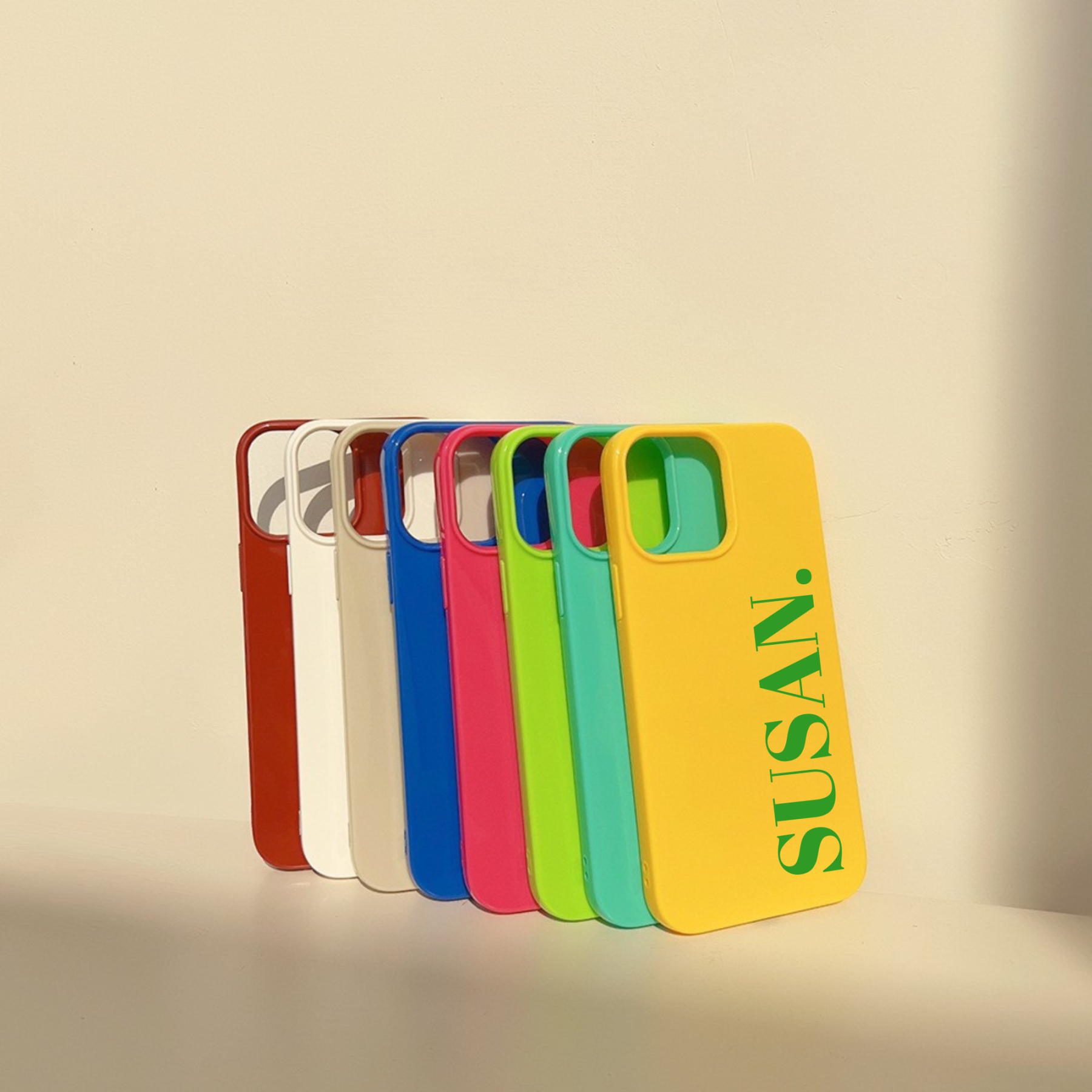 Personalised Name Color Phone Cover Case | OFCase112