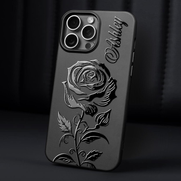 Personalised Monogram Silicone Phone Cover Case For iPhone & Samsung | OFCase161