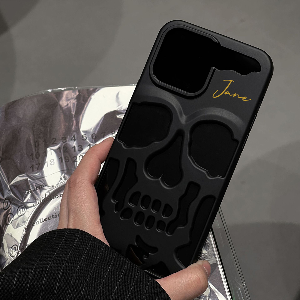 Personalized Name Skull Phone Case for iPhone | OFCase151