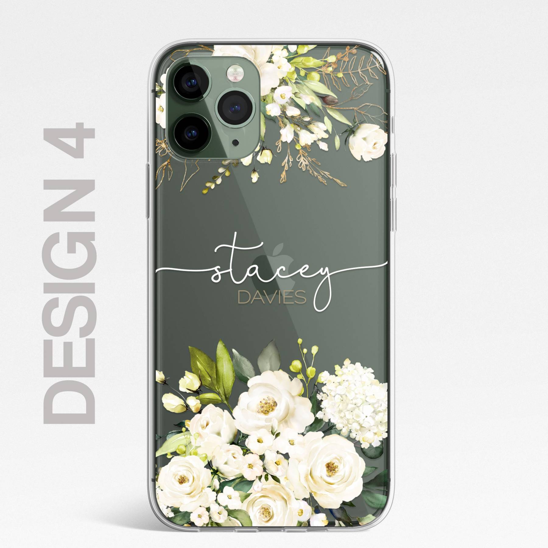 Personalized Floral Phone Cover Case | OFCase104