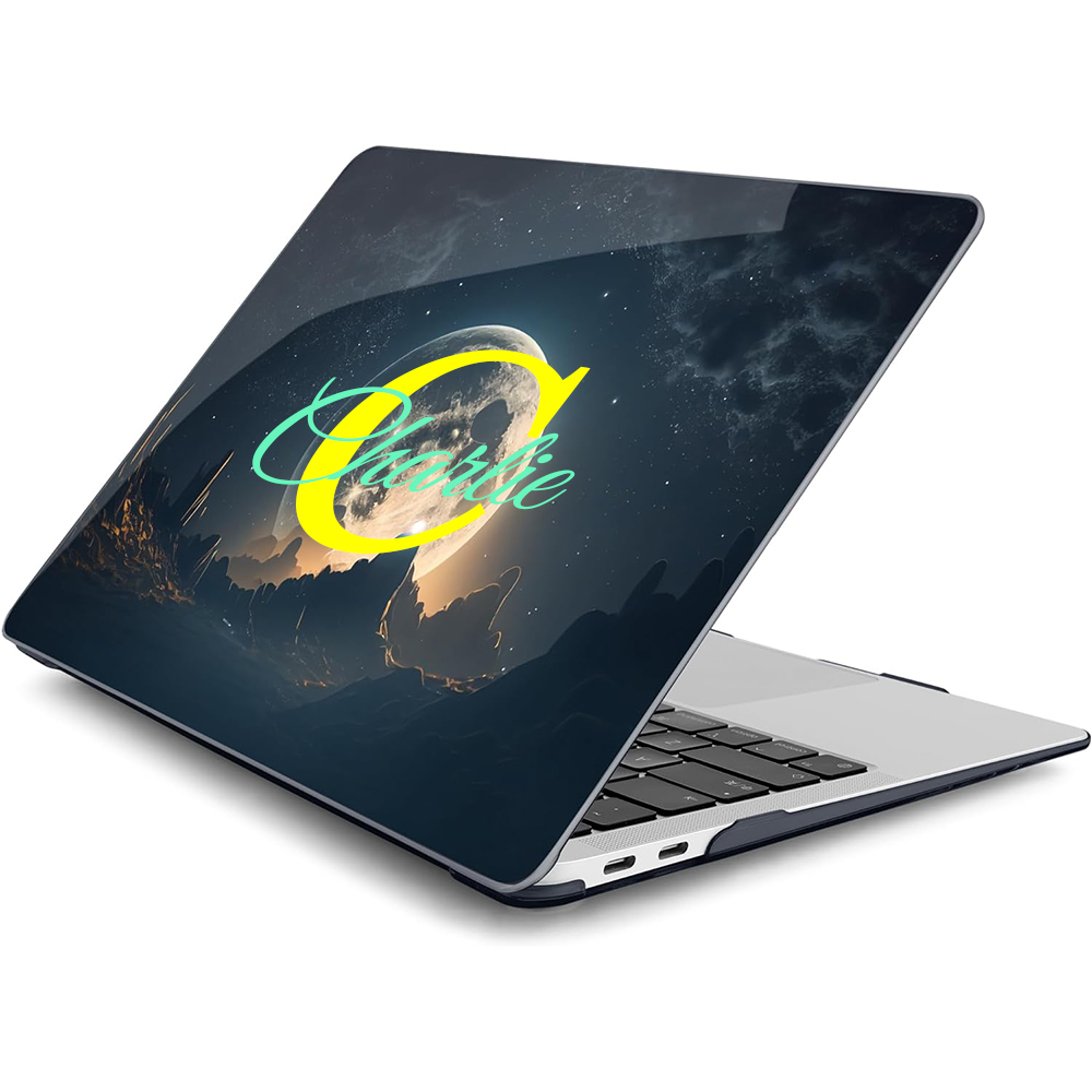 Personalized Monogrammed Hard Shell Laptop Case | OFPad03