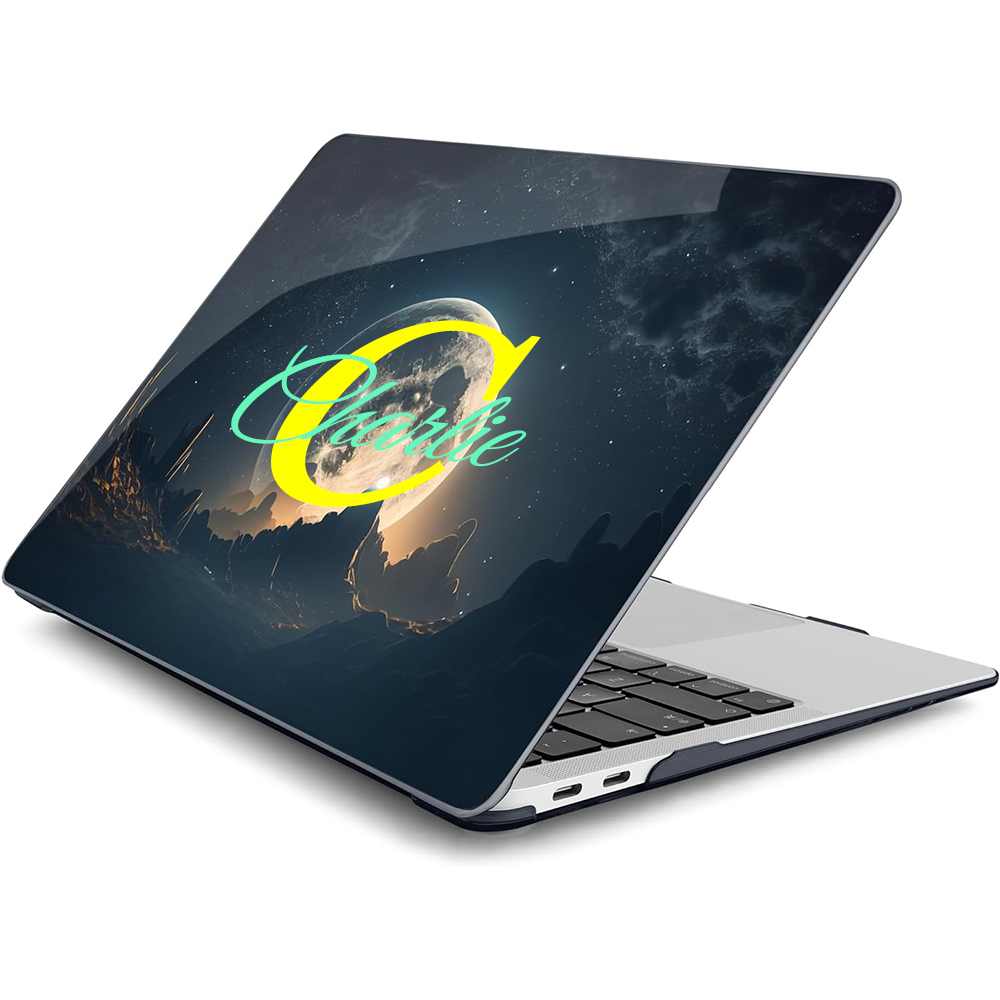 Personalized Monogrammed Hard Shell Laptop Case | OFPad03