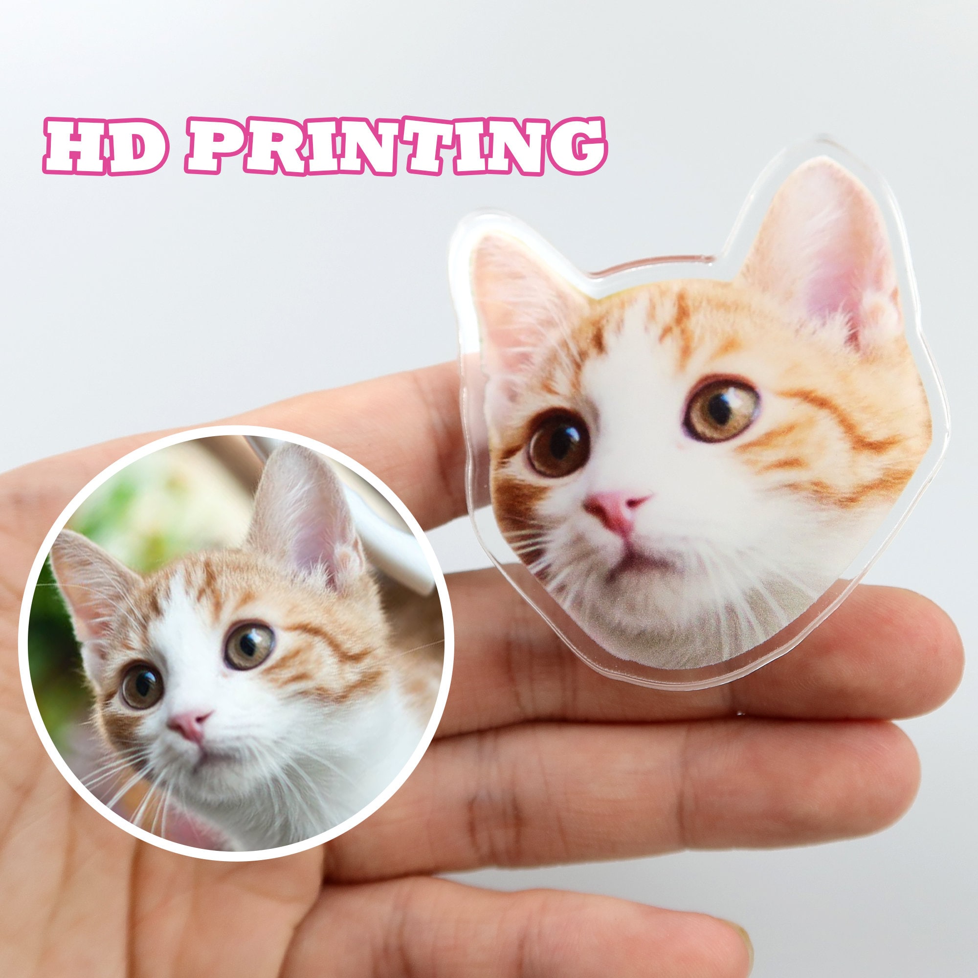 Personalized Cute Profile Photo Phone Grip | OFStand04