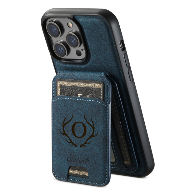 Personalised Monogram Detachable Magnetic Wallet Phone Case | OFCase137