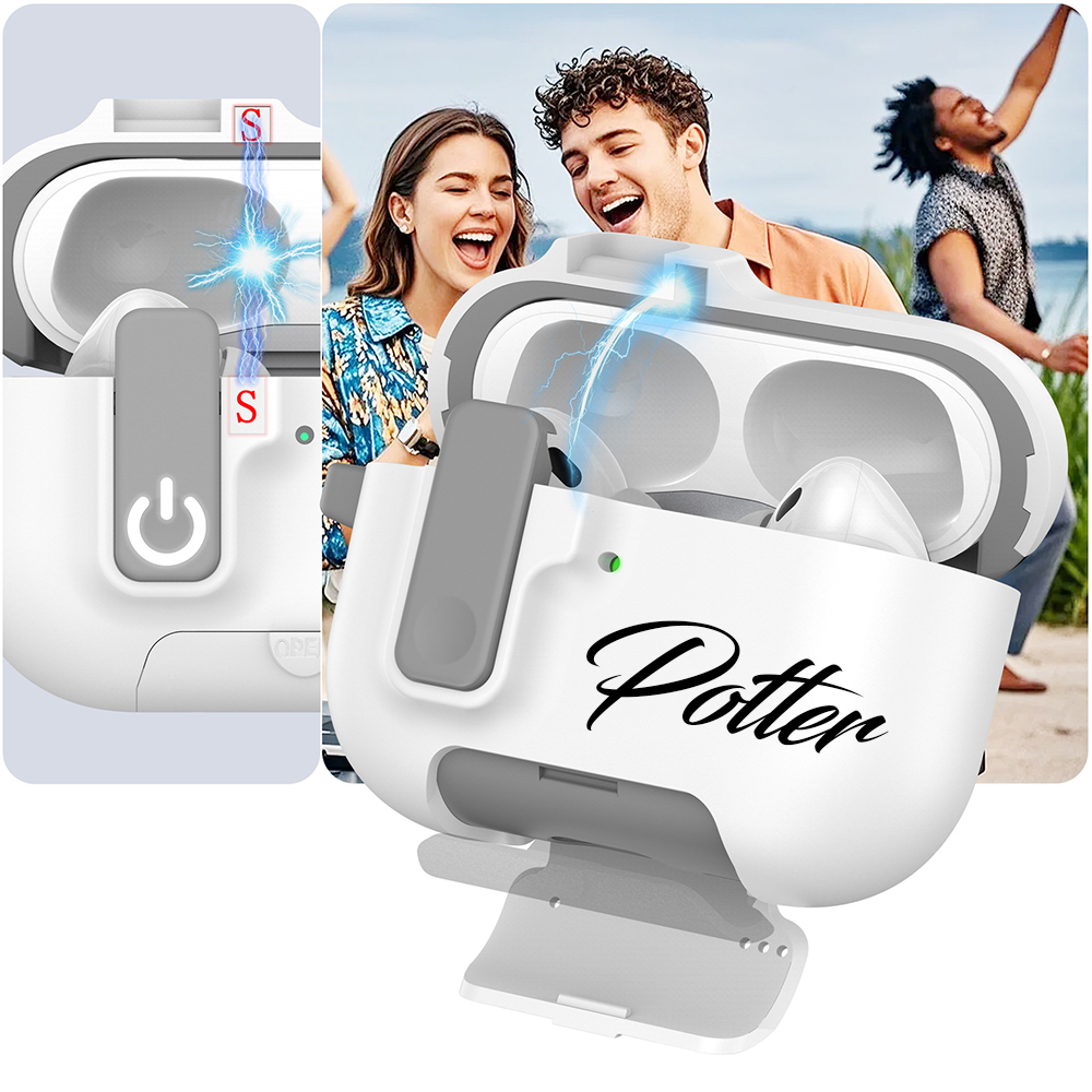 Personalized Name Shockproof Earphones Case for Apple AirPods | OFPod11