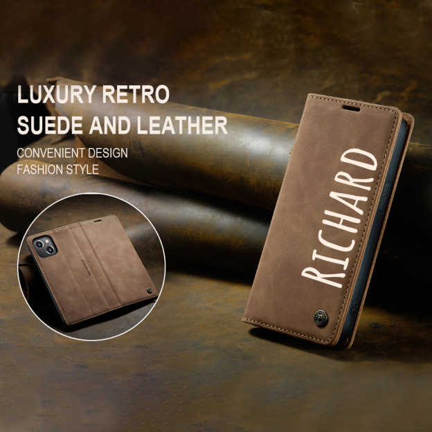 Personalised Monogram Card Holder Wallet Phone Case | OFCase130