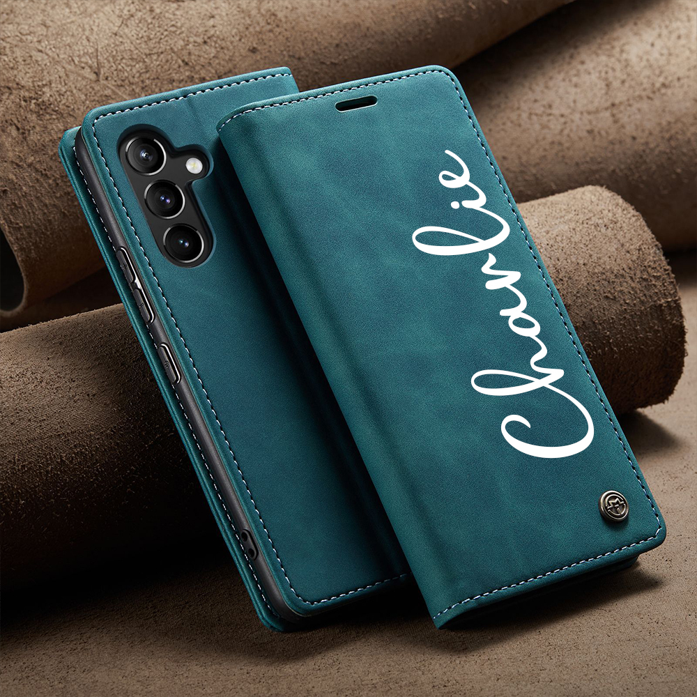 Personalised Monogram Card Holder Wallet Phone Case | OFCase130