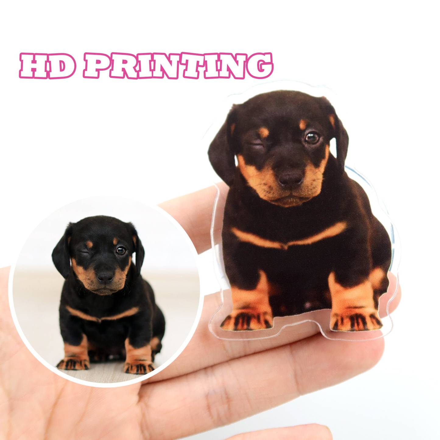 Personalized Cute Profile Photo Phone Grip | OFStand04