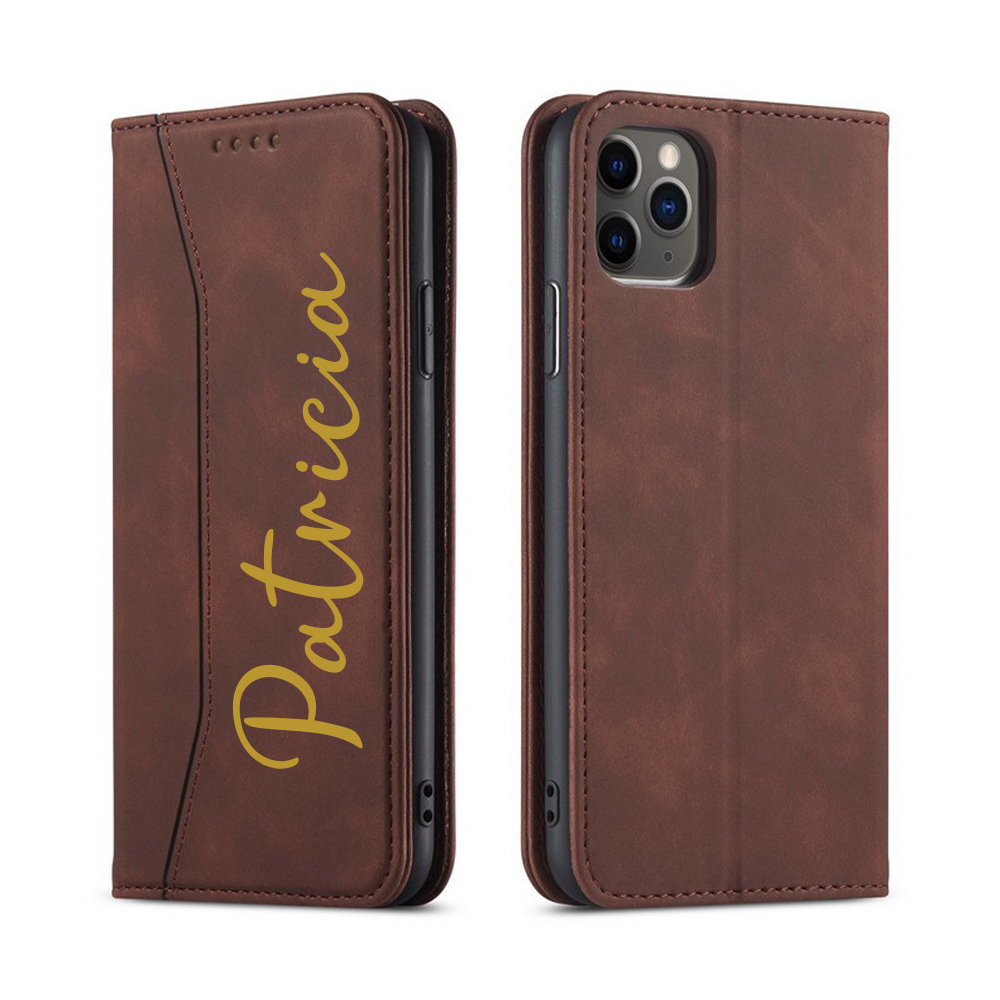 Personalised Monogram Card Holder Wallet Phone Case | OFCase140