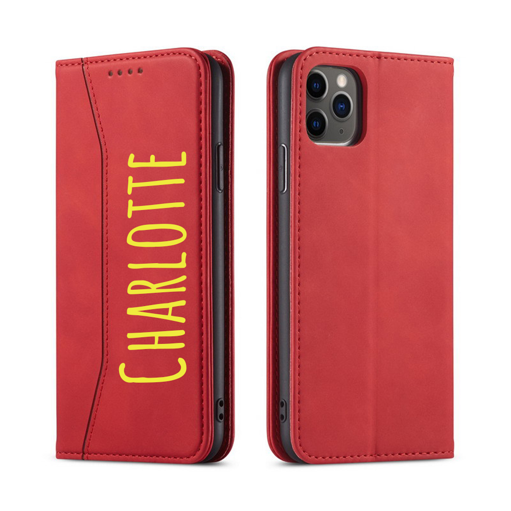 Personalised Monogram Card Holder Wallet Phone Case | OFCase140