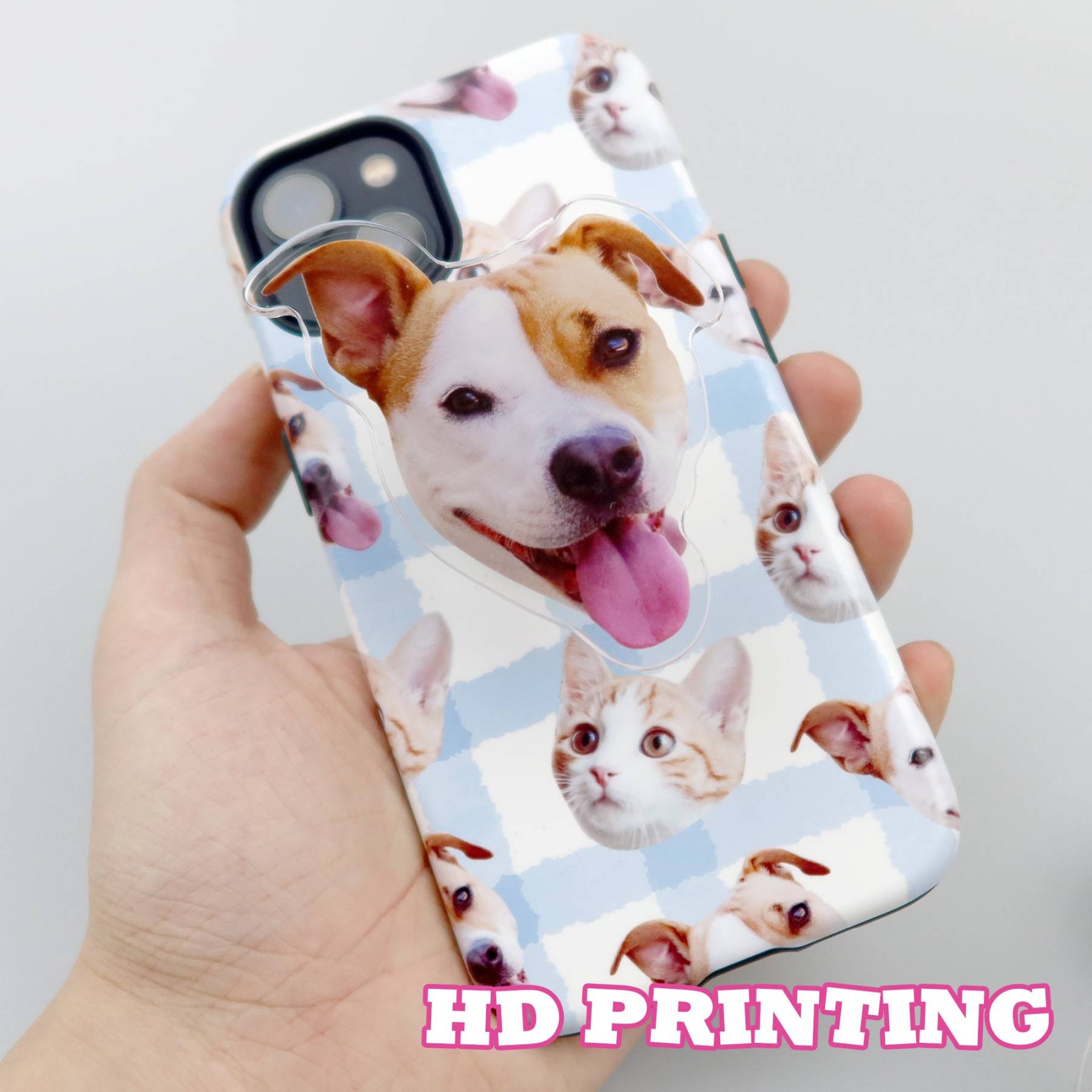 Personalized Cute Profile Photo Phone Grip | OFStand04