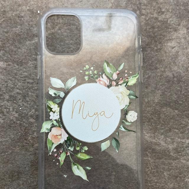 Personalized Floral Phone Cover Case | OFCase104