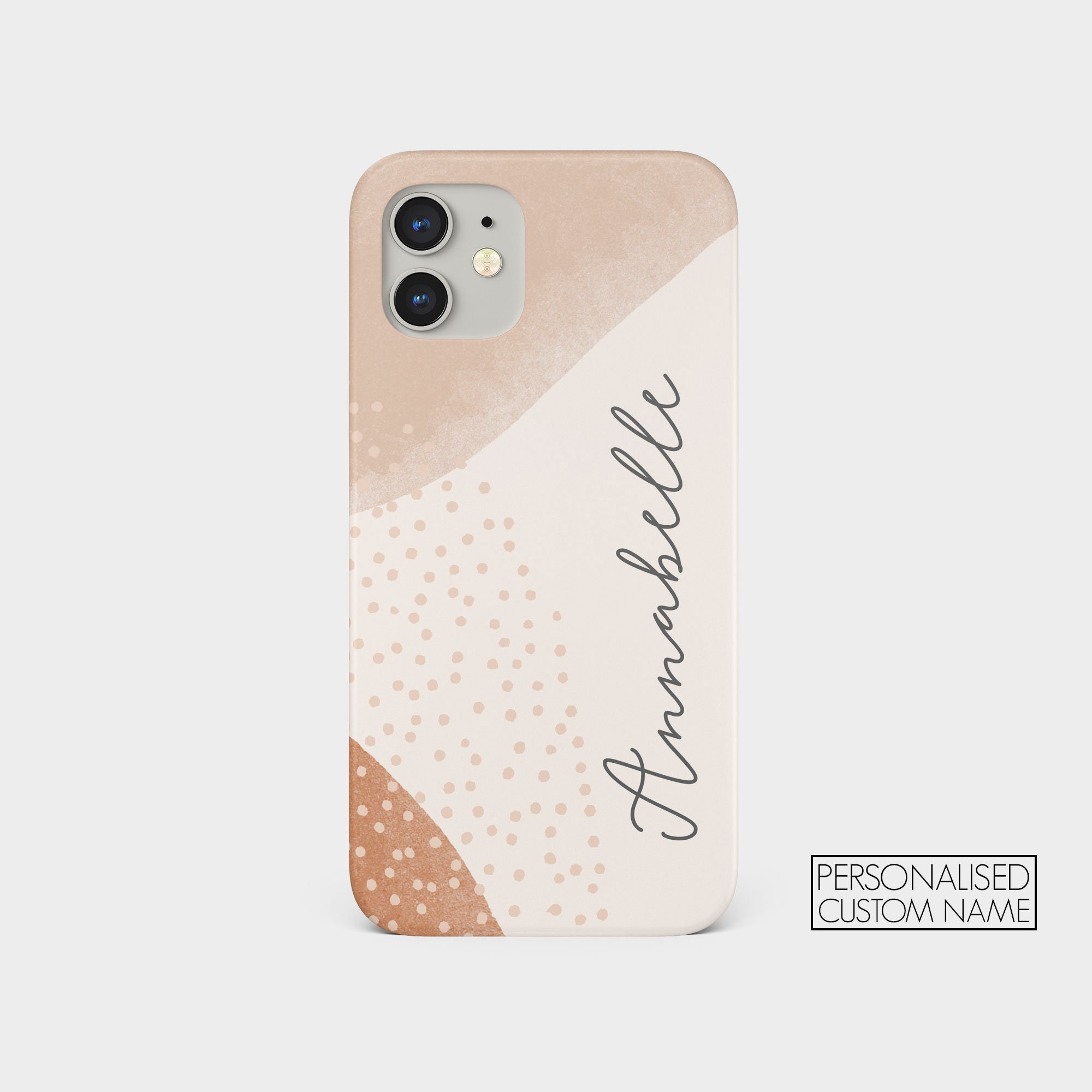 Personalised Aesthetic Earthy Tones Phone Cover Case | OFCase098