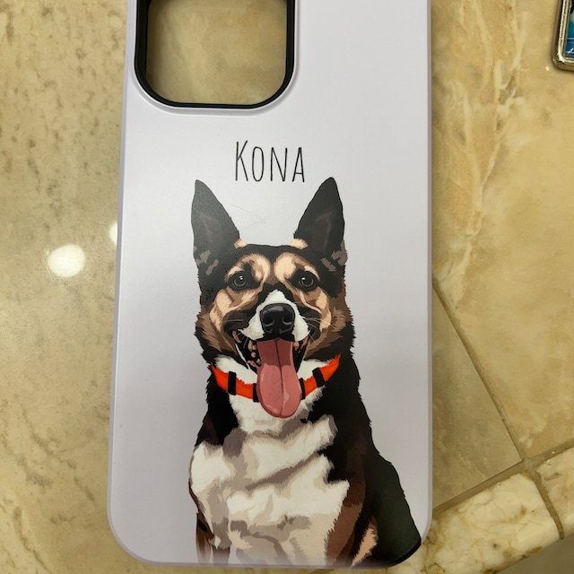 Personalized Pet Portrait Handmade Drawing Phone Case | OFCase102