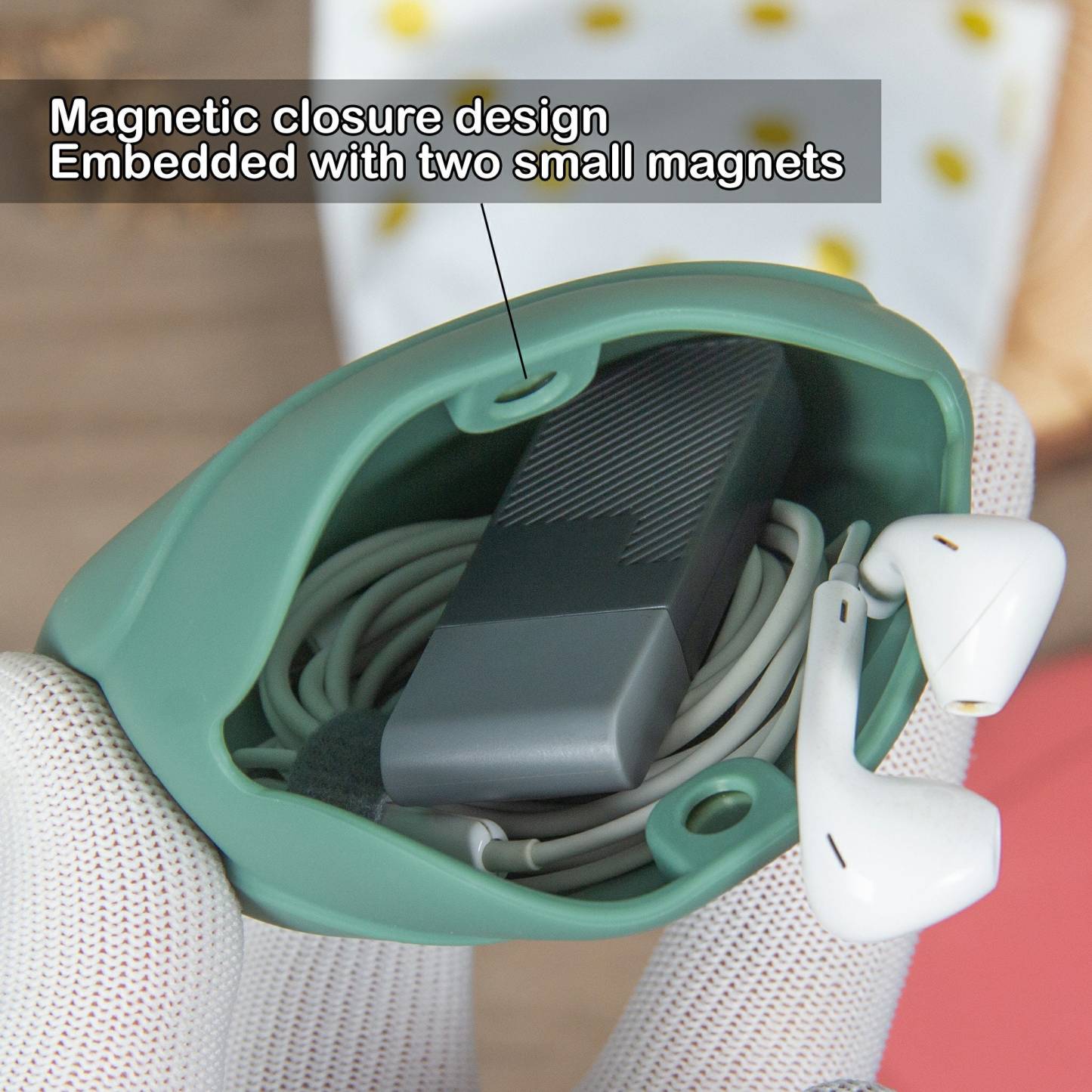 Personalized Engraved Silicone Storage Pouch | OFBag08