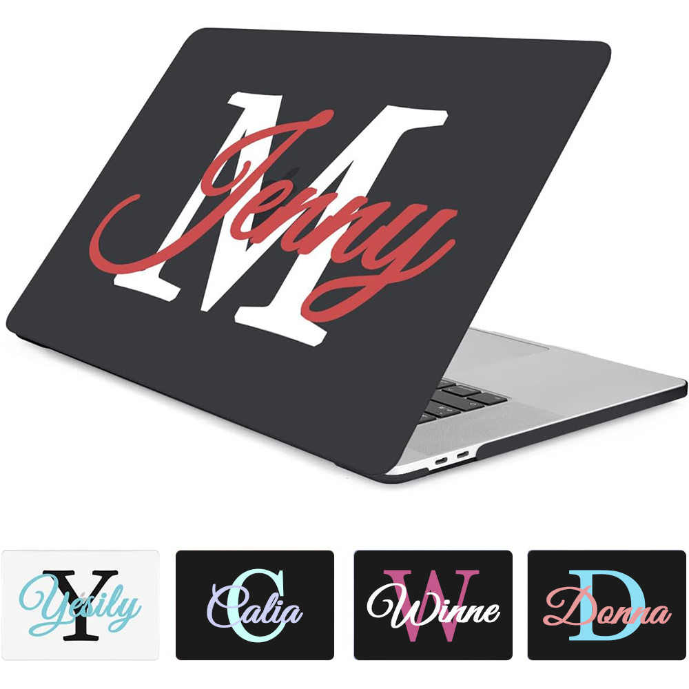 Personalized Monogrammed Hard Shell Laptop Case | OFPad03