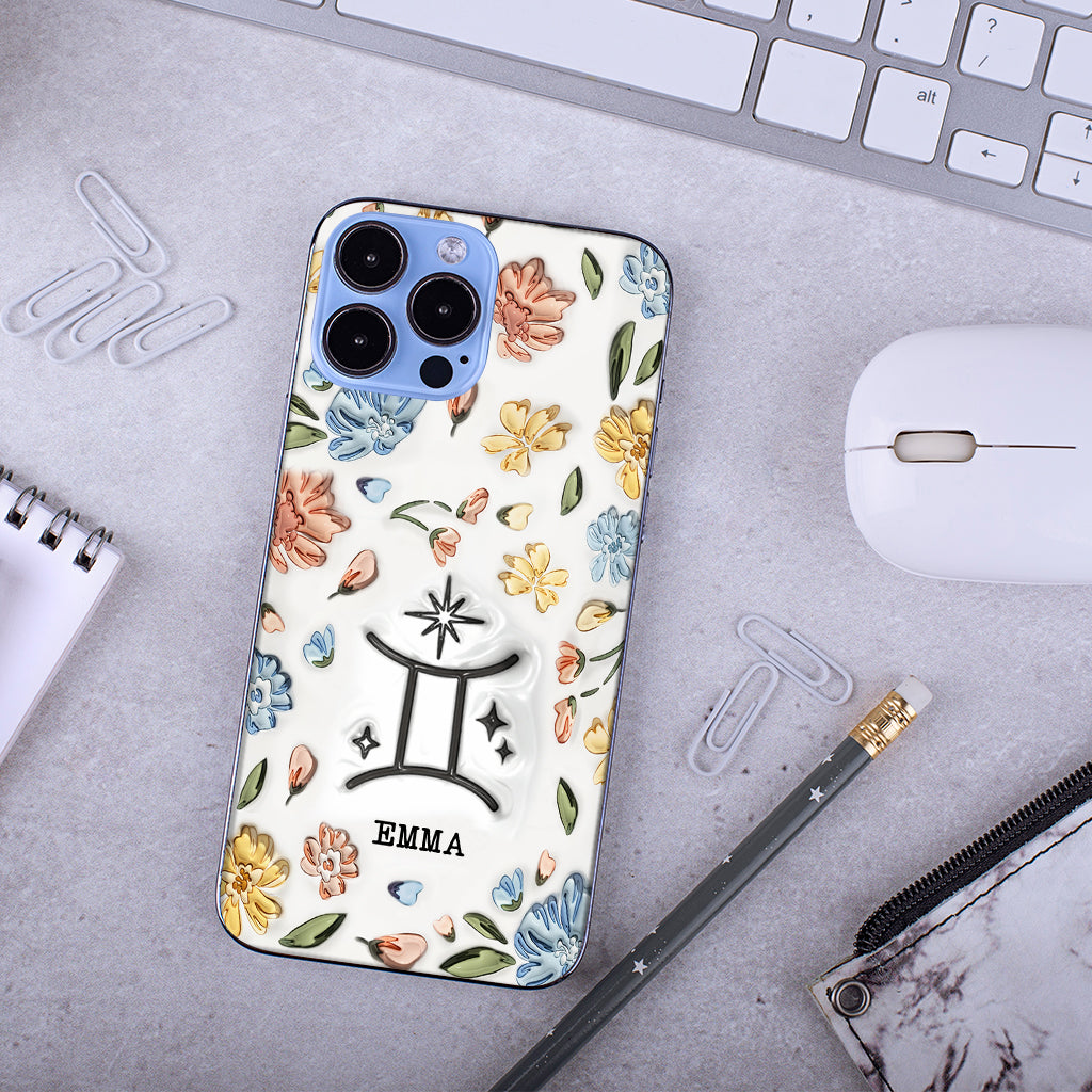 Personalized Name Horoscope Phone Case | OFCase129