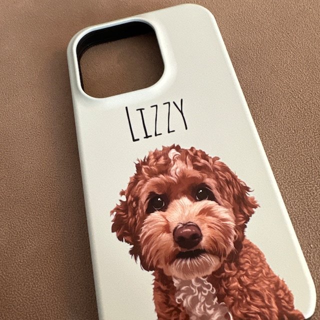 Personalized Pet Portrait Handmade Drawing Phone Case | OFCase102