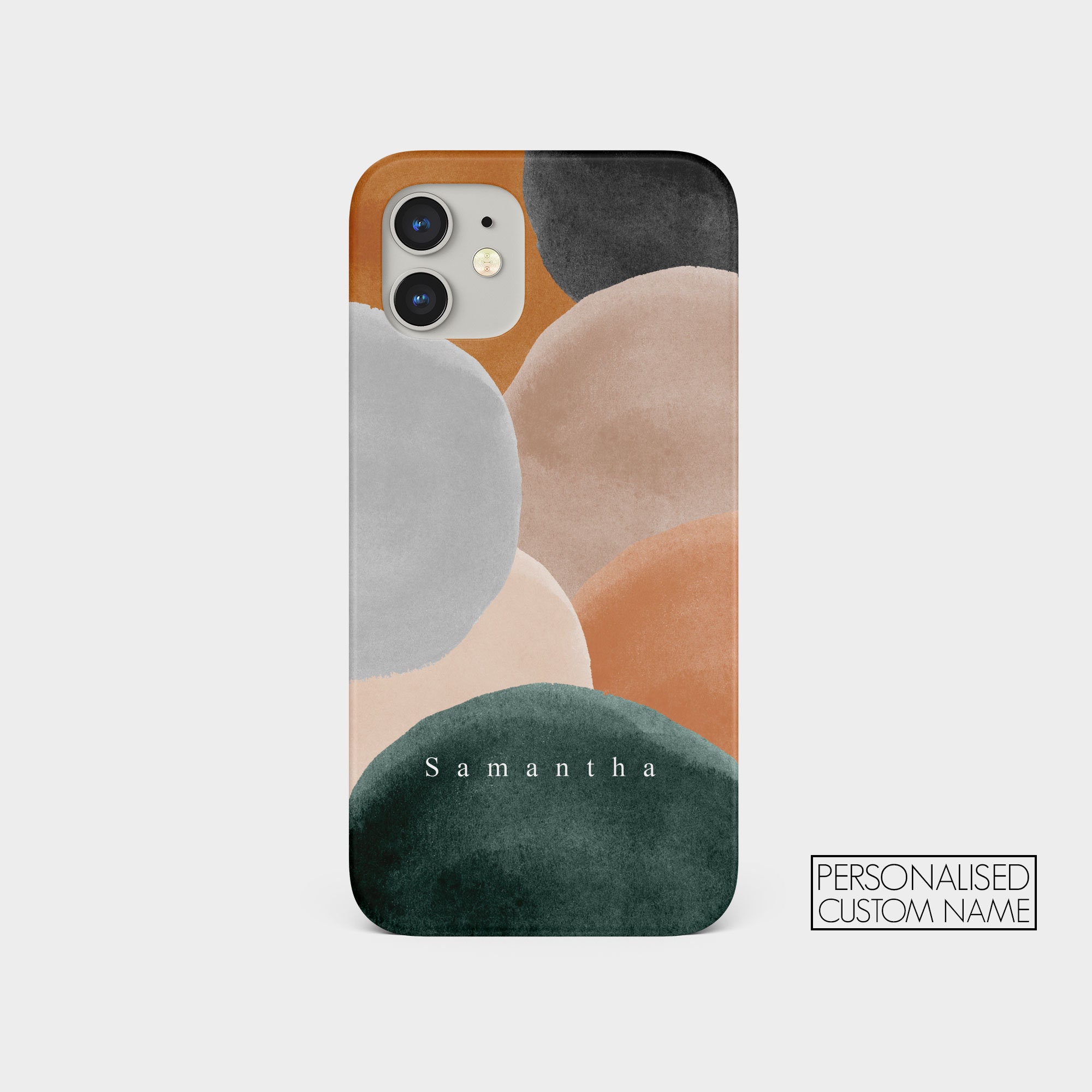 Personalised Aesthetic Earthy Tones Phone Cover Case | OFCase098