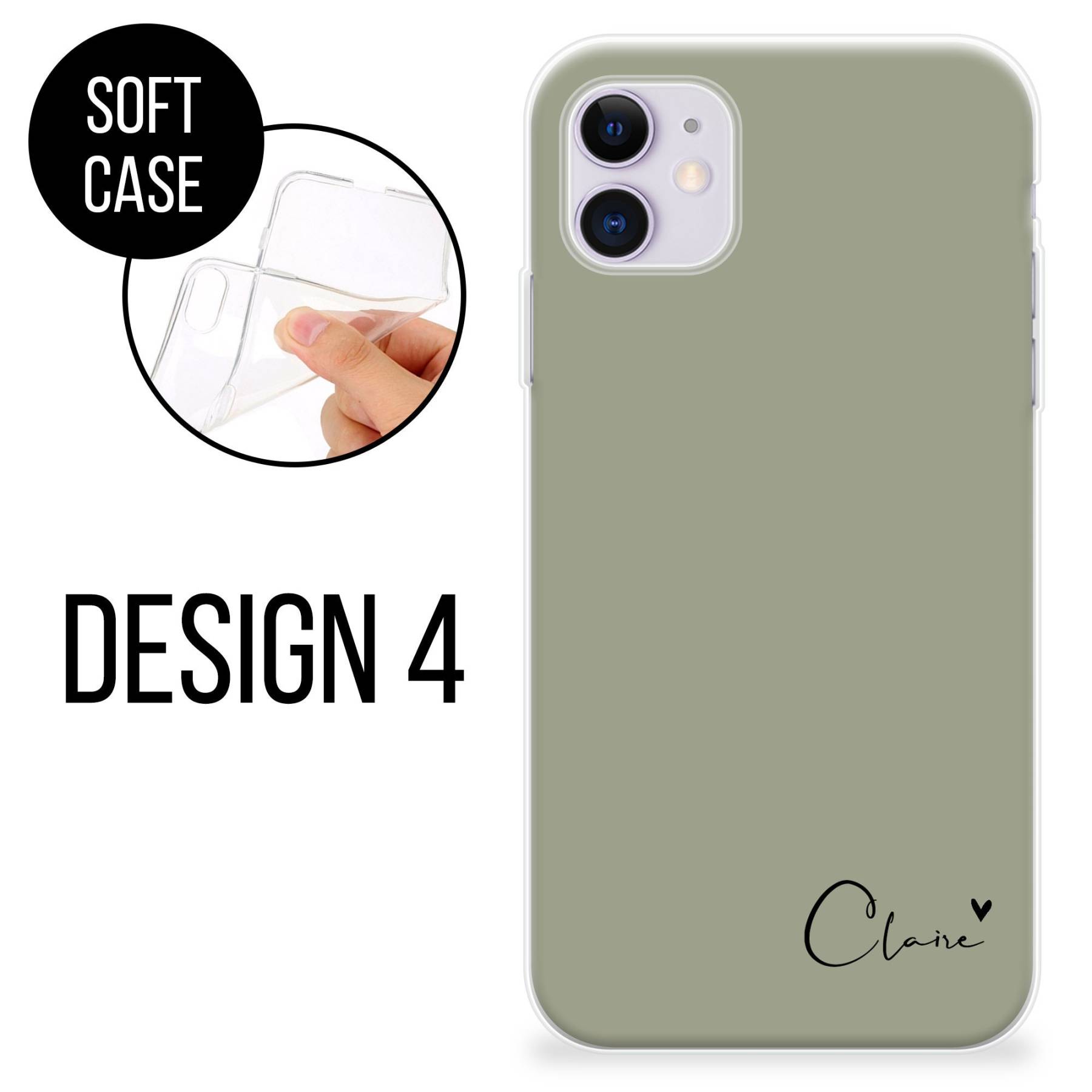 Personalized initials Phone Cover Case | OFCase105