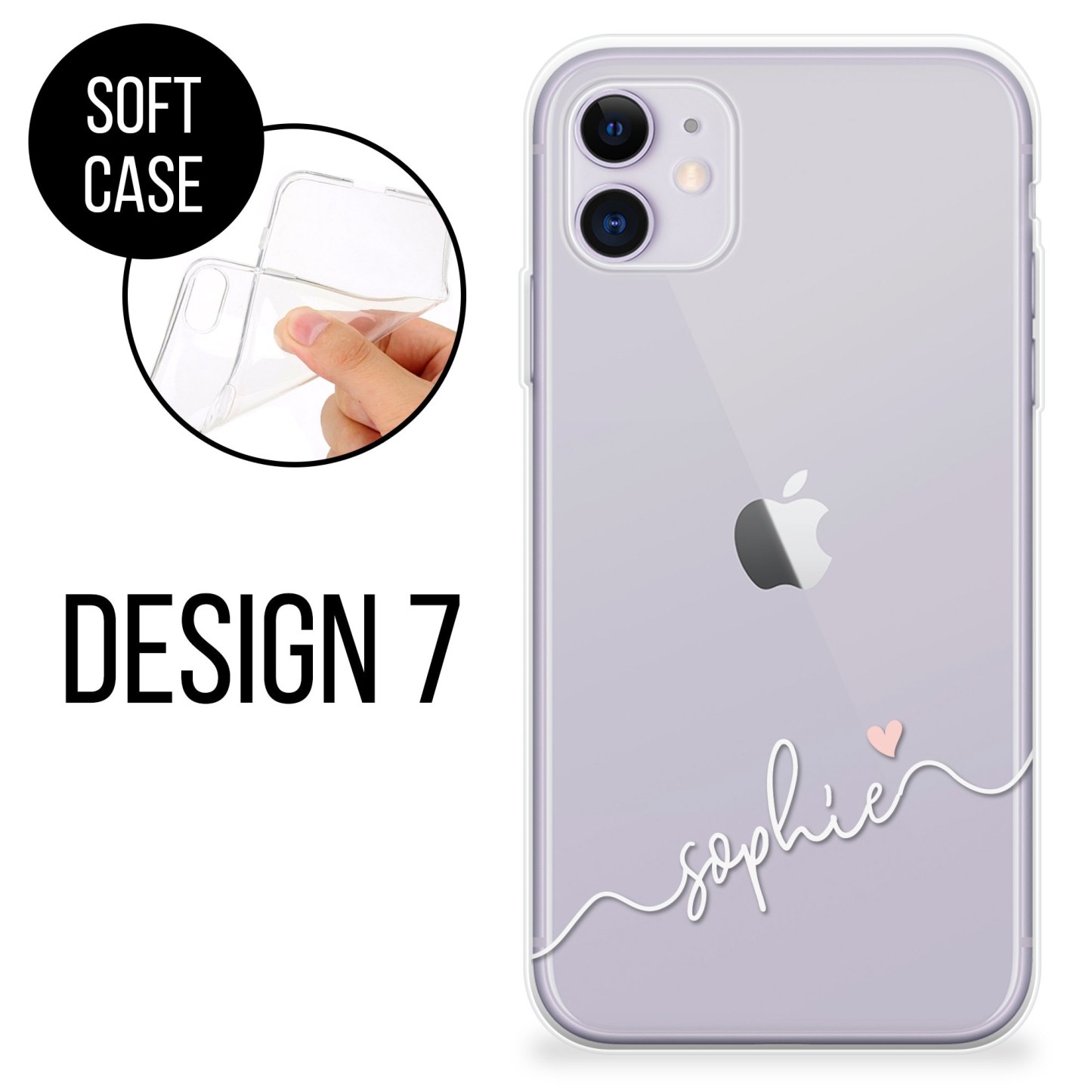 Personalized initials Phone Cover Case | OFCase103
