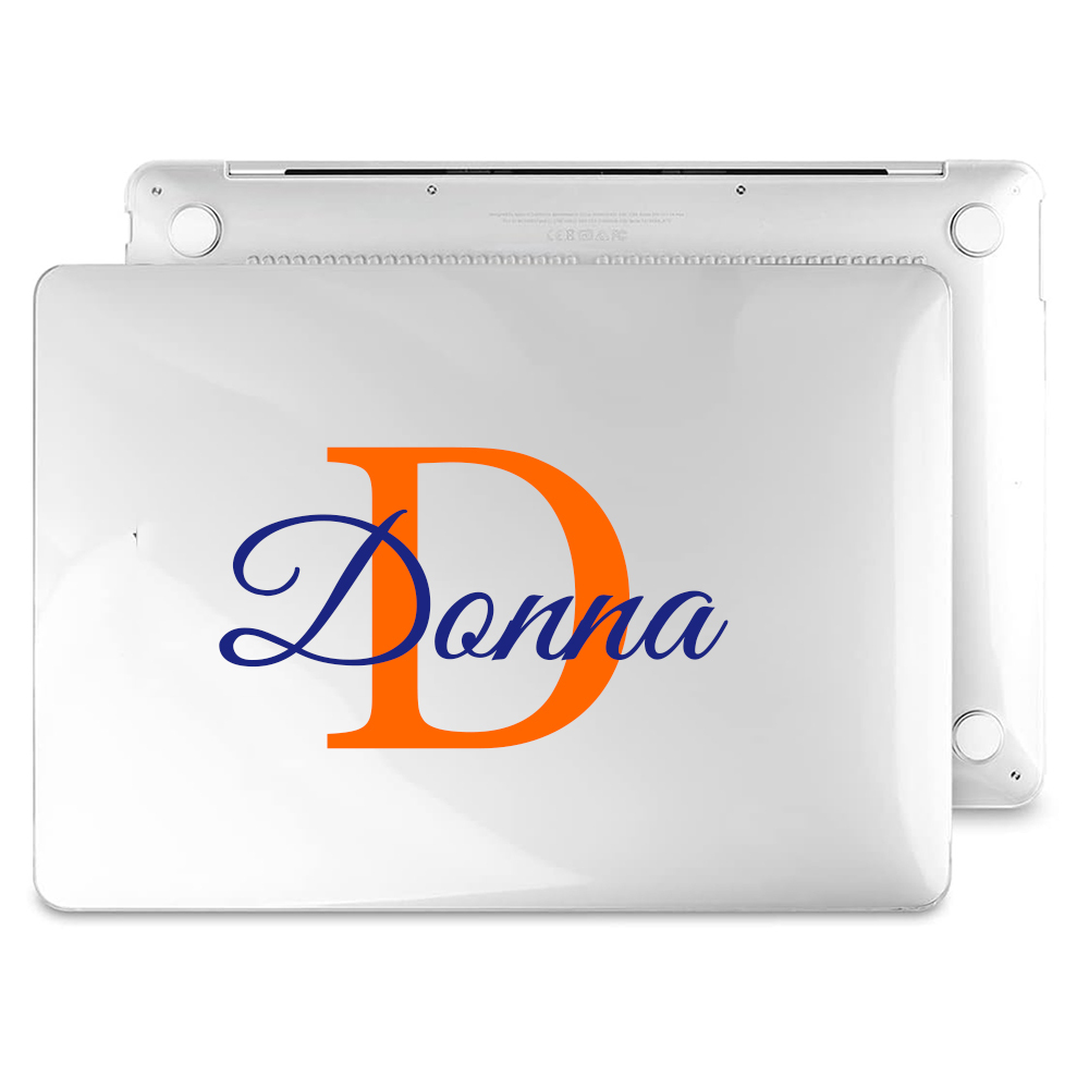 Personalized Monogrammed Hard Shell Laptop Case | OFPad03